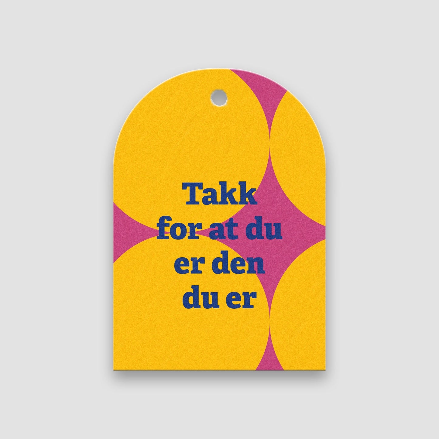 Blomsterkort, Takk for at du er den du er (gul sirkel)