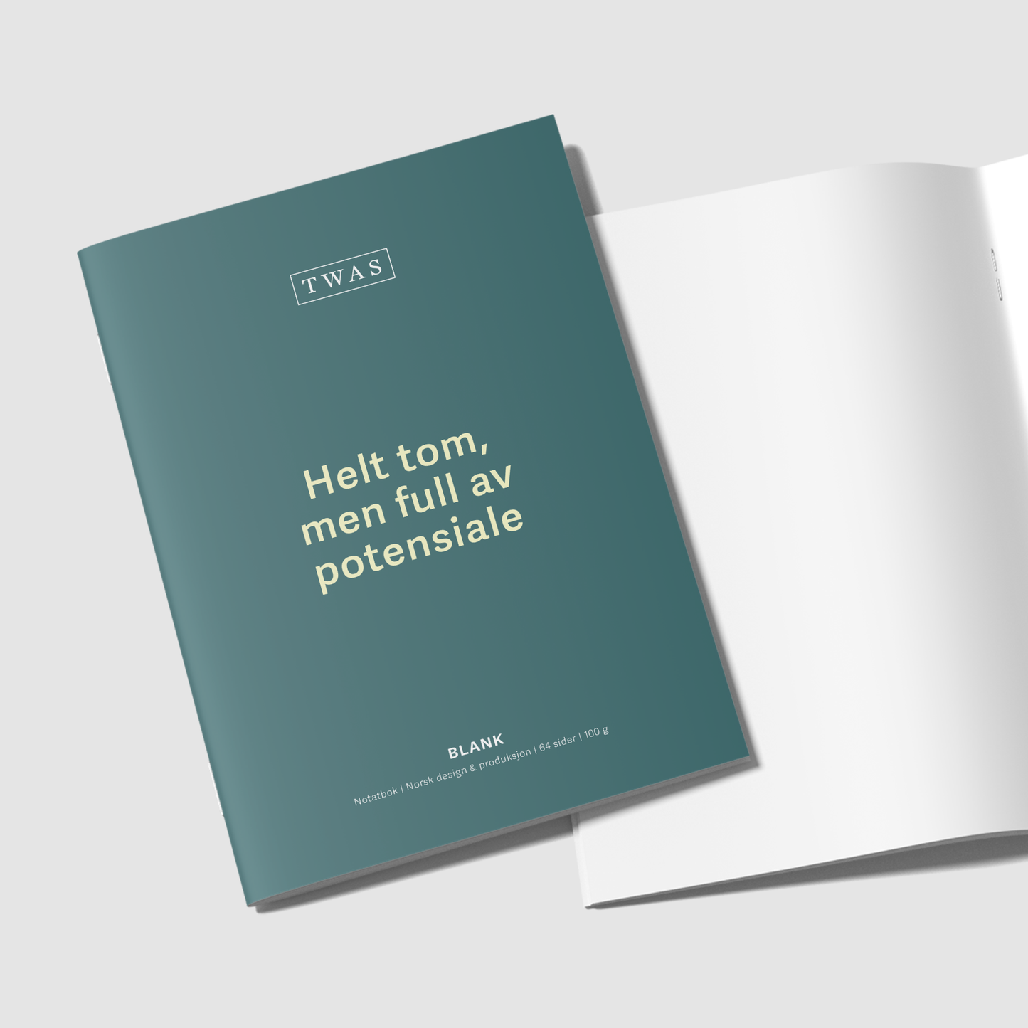 TWAS Notatbok, blank