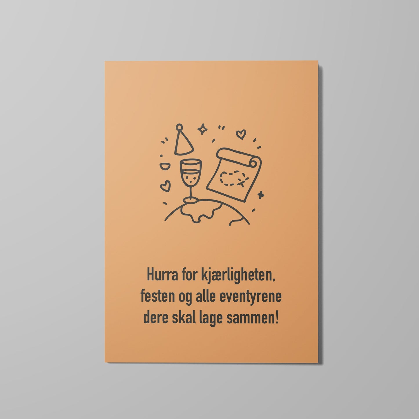 Kort, Kjærlighet, fest og eventyr