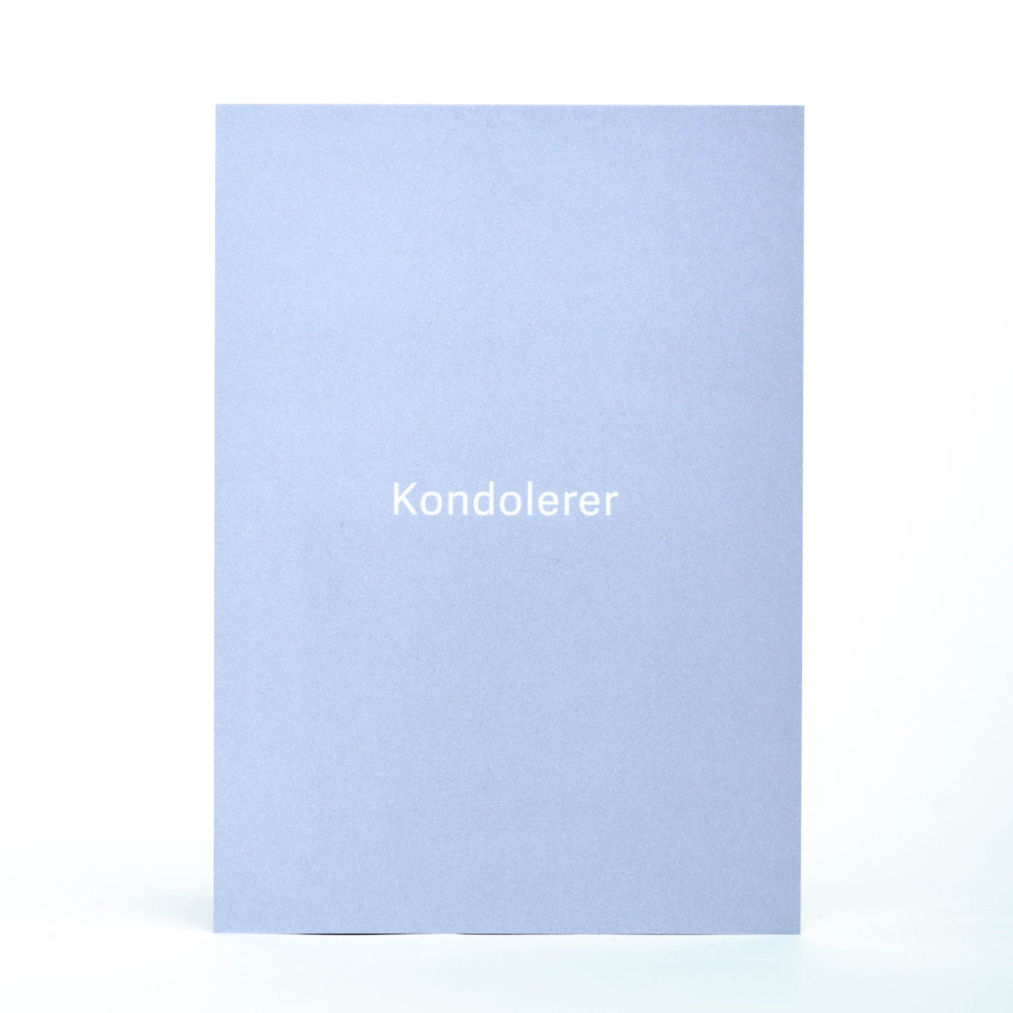 Kort, Kondolerer