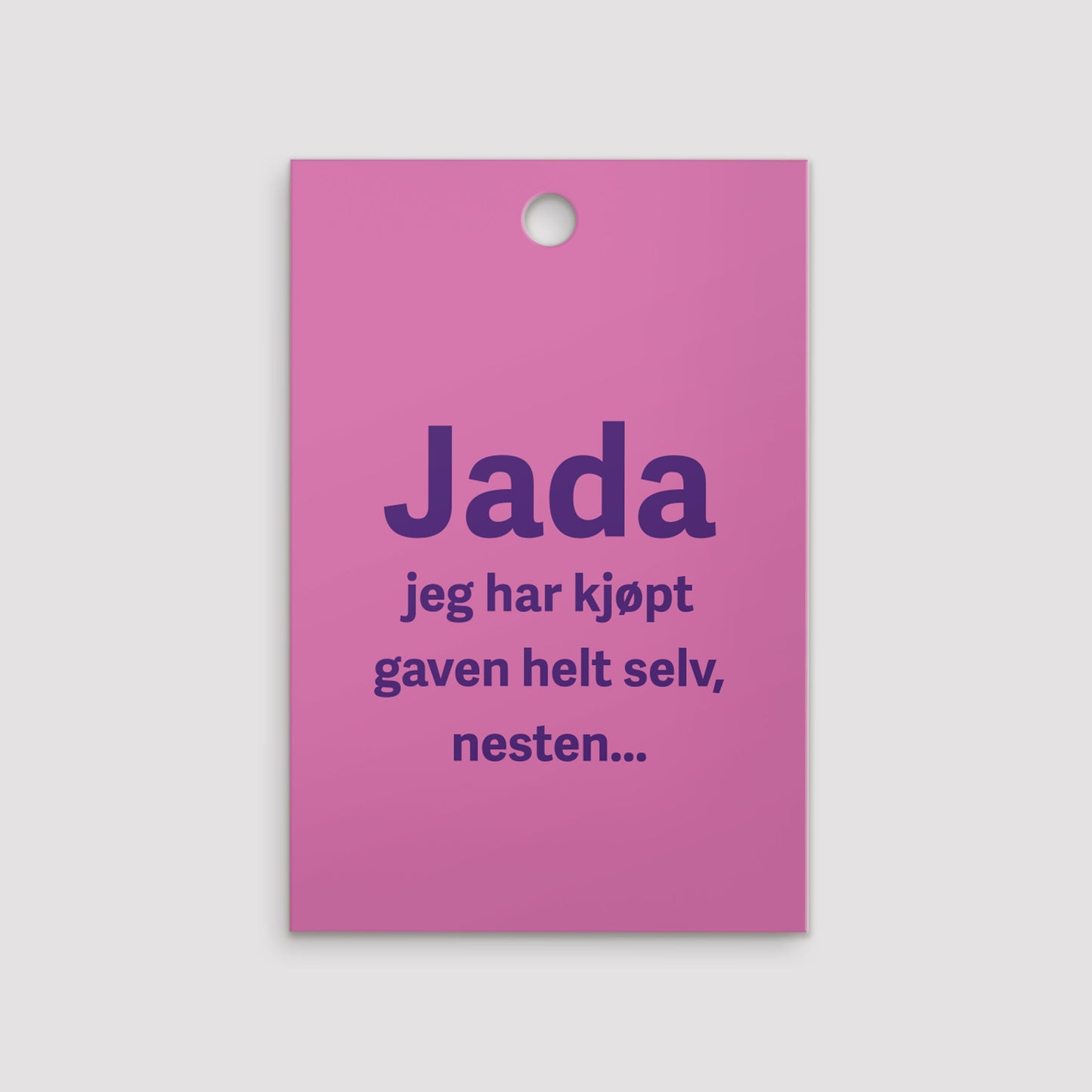 Gavelapp, Kjøpt gaven selv