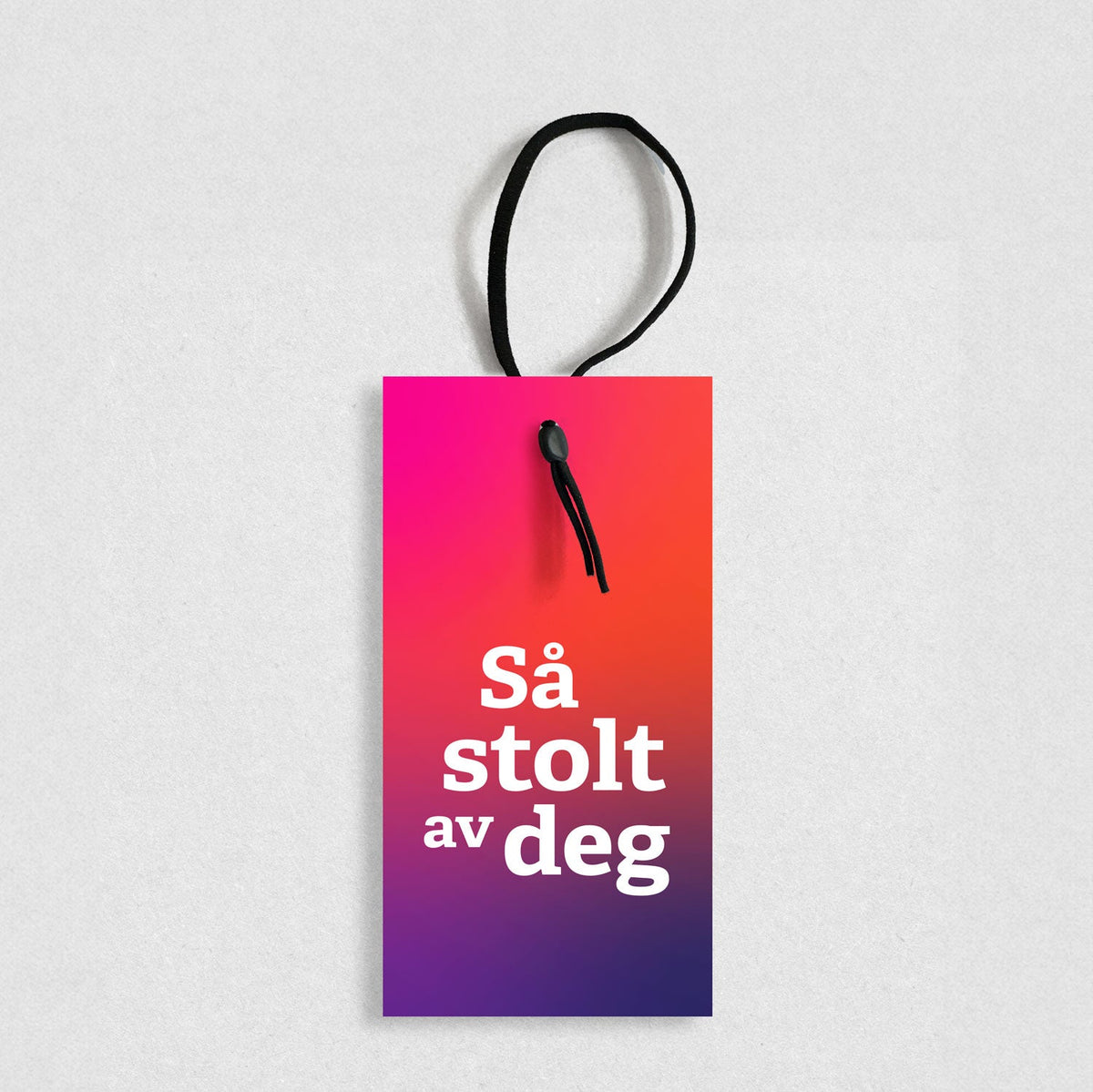 Flaskekort, Så stolt av deg