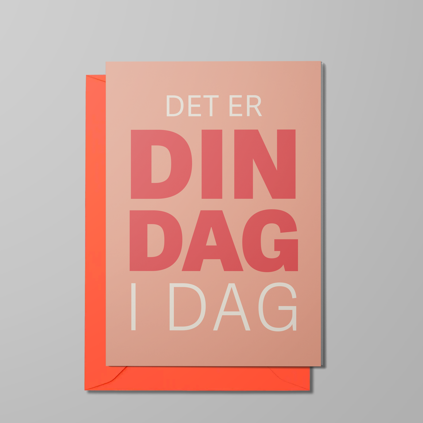 Kort, Det er din dag i dag