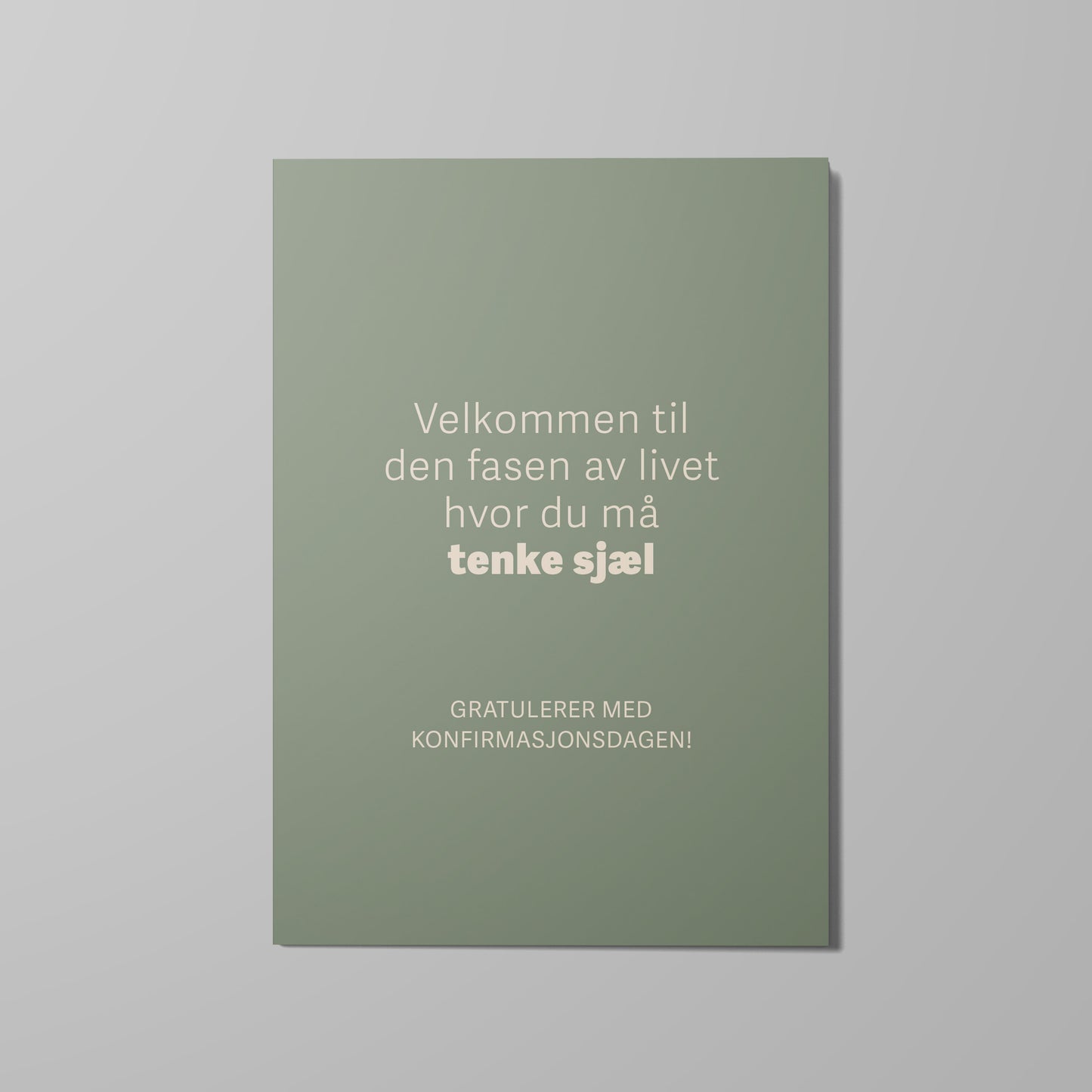 Kort, Tenke sjæl