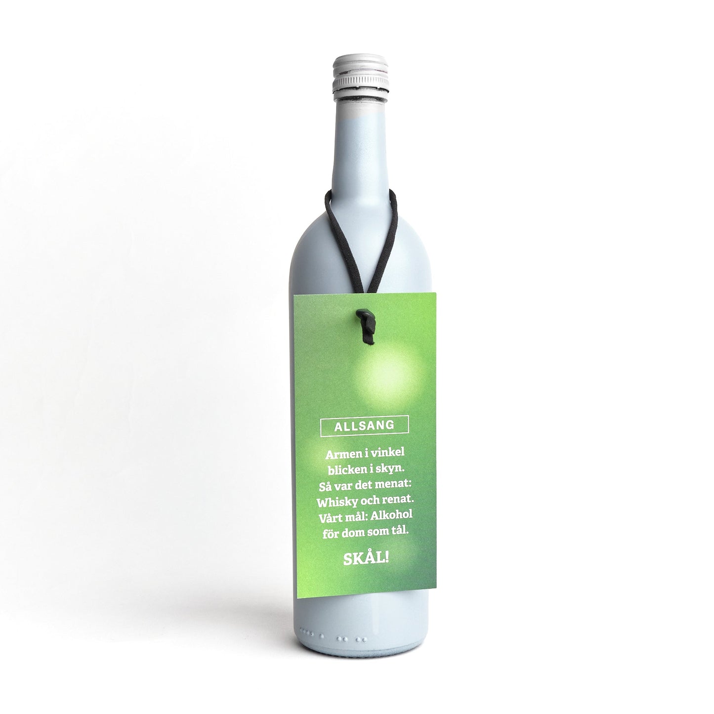 Flaskekort, Armen i vinkel