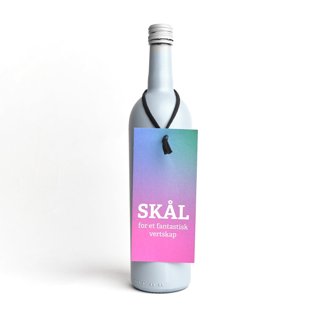 Flaskekort, Skål for vertskapet