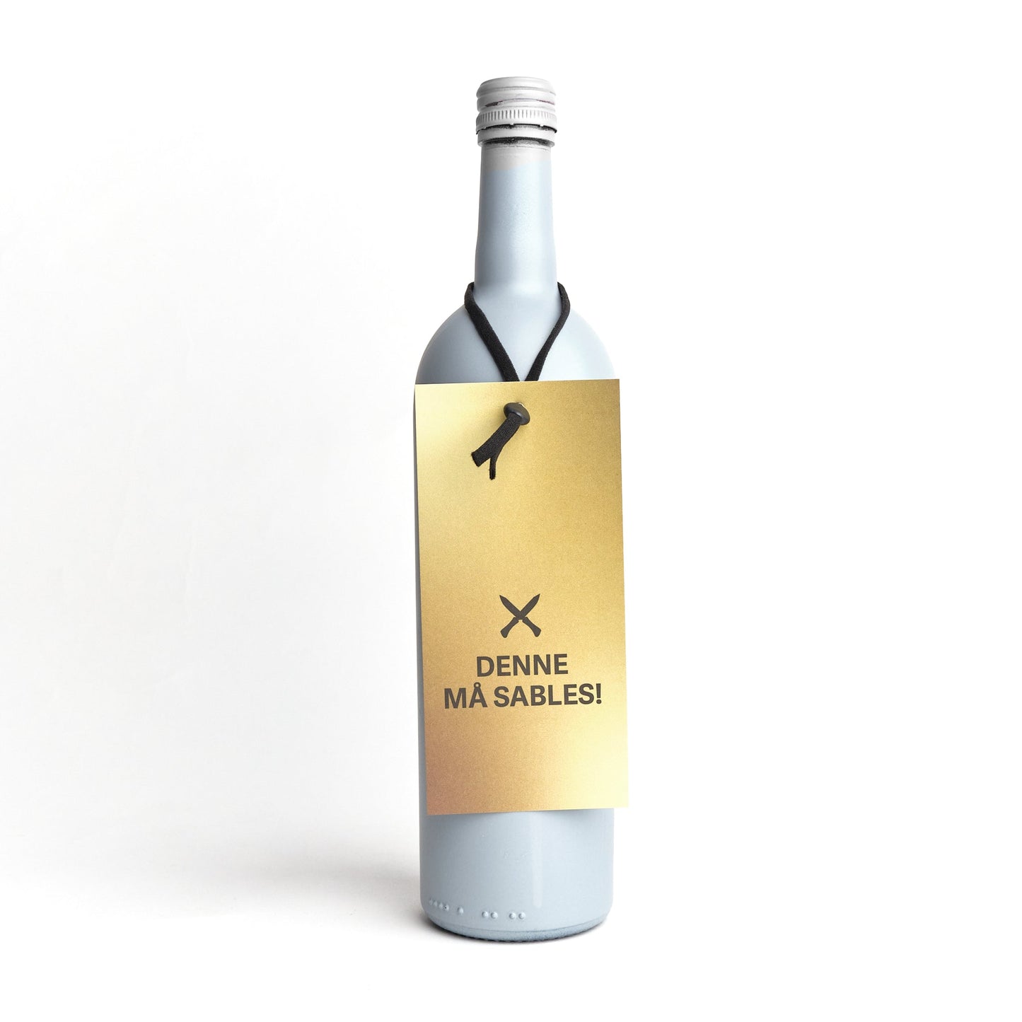 Flaskekort, Denne må sables