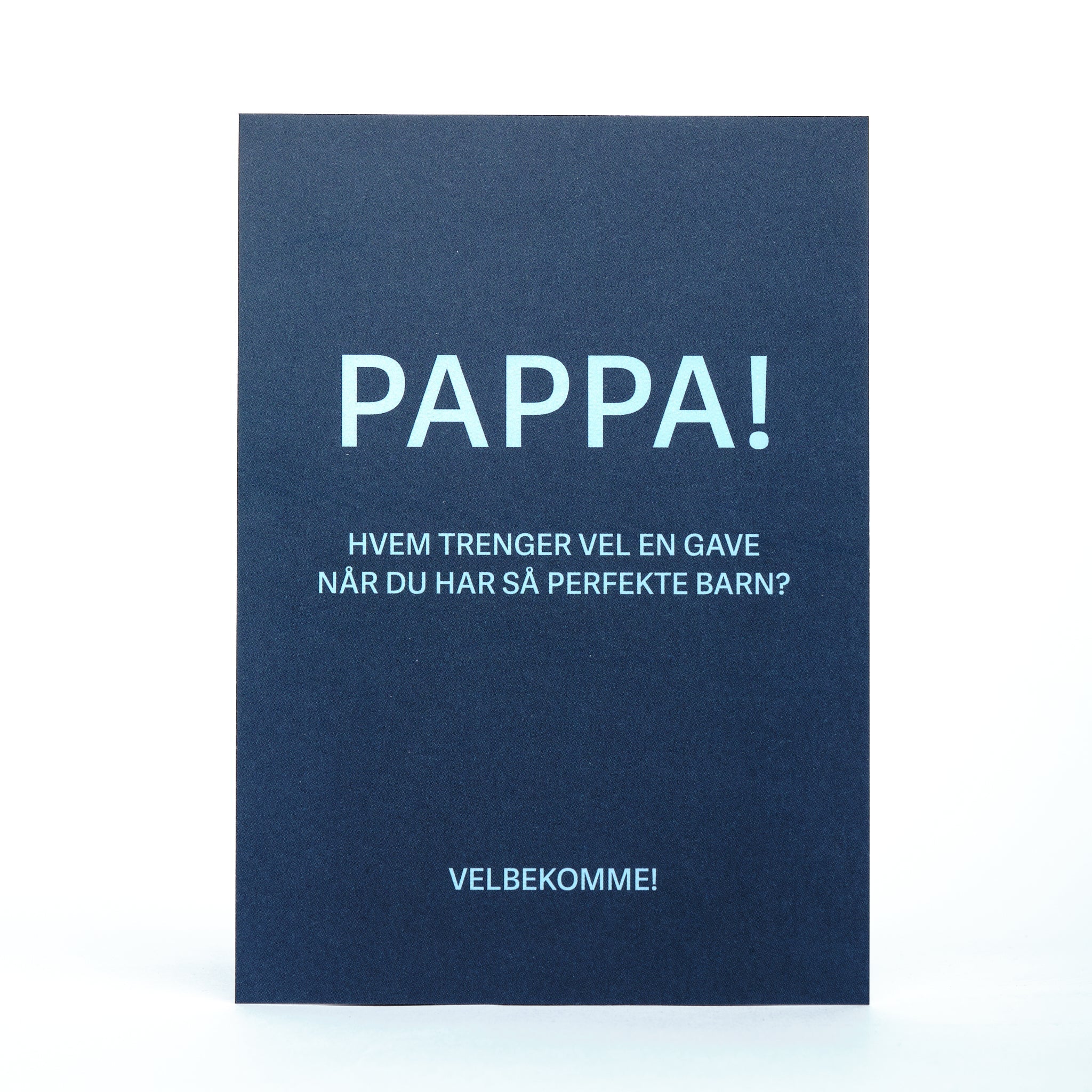 Kort, Pappa med perfekte barn