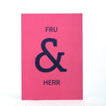 Kort, Fru & Herr